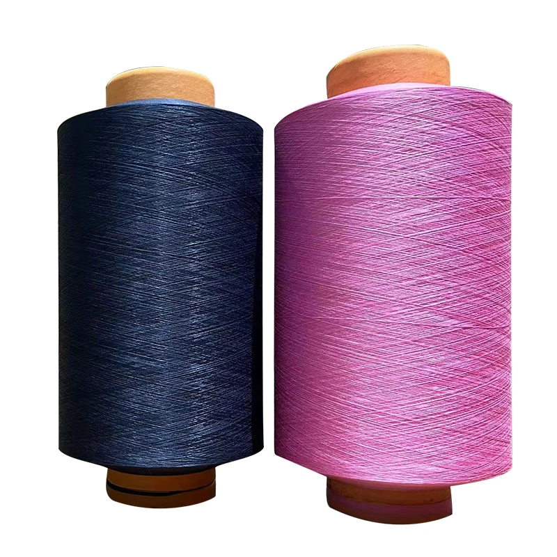 150/72 Factory wholesale pp multifilament yarn dope dyed PP DTY yarn