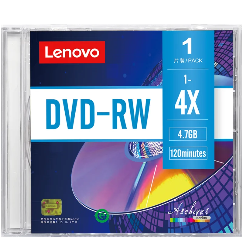 China wholesale Blank music discs 4x 4.7 GB DVD-RW Rewritable empty dvd disc for Lenovo