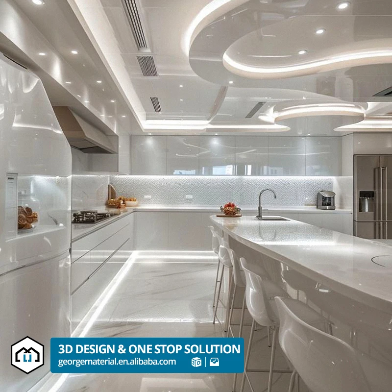 APP Best selling in 2024 modern modular gabinetes de cocina furniture designs mueble de cocina wooden