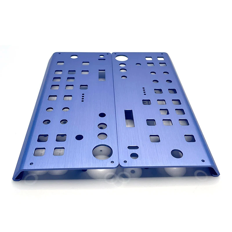 Пользовательские экструдированные алюминиевые электронные корпуса Корпус cnc механическая обработка алюминиевый анодированный экструзионный корпус