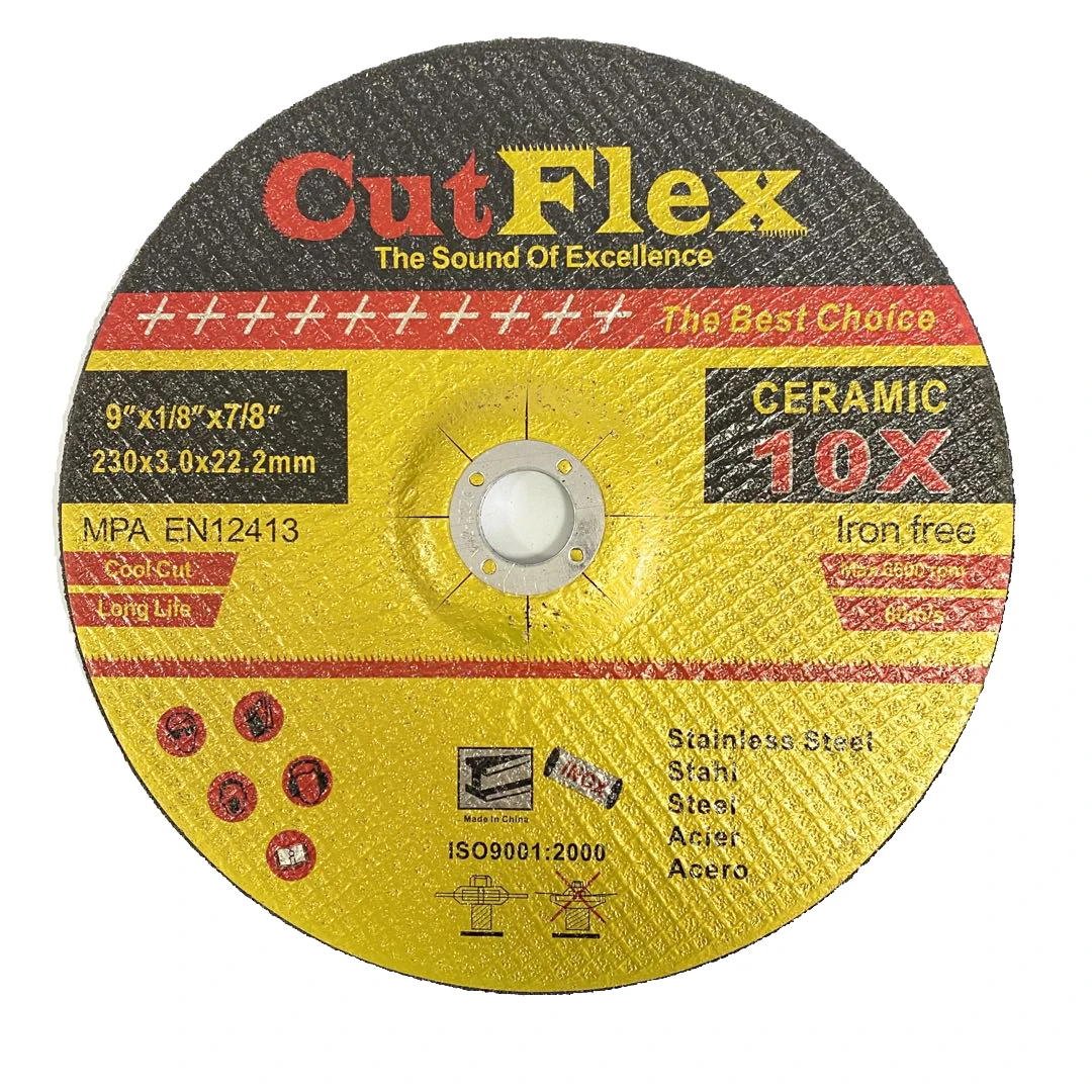 Cutting discs suitable for metal and  stainless steel