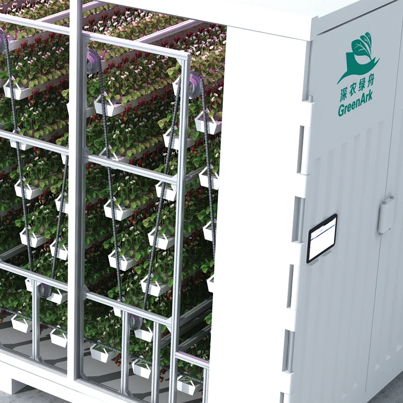 40Feet Indoor Smart Strawberry Aeroponics Towers Garden Systems Hydroponic Container System Vertical Farming