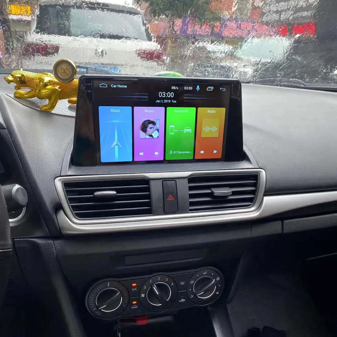 For 2013 2014 2015 16 17 18 19 Mazda 3 android touch screen car dvd radio video audio gps  multimedia navigation player