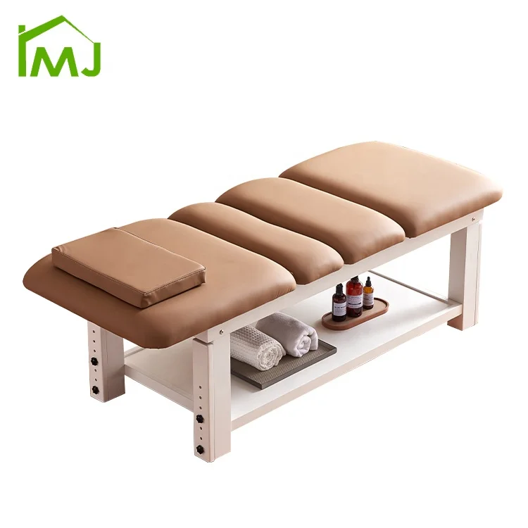 Adjustable Massage Table SPA Therapy Beauty Couch Bed Portable Leg Bending Bed