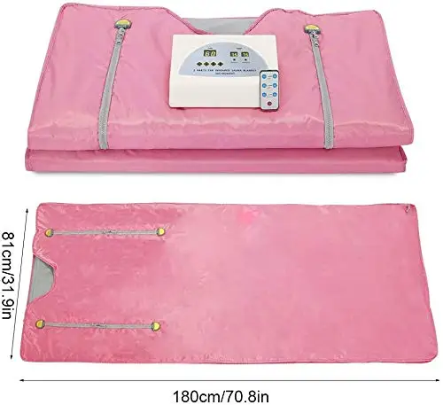 Kingworth Best Spa Infared Zip Instrument Home Sauna Blankets Sauna Blanket Heal