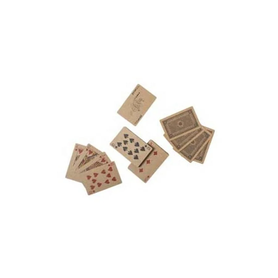 GIBBON Hot Sale Classic Wooden  Dominoes Play Set With Box & Cards