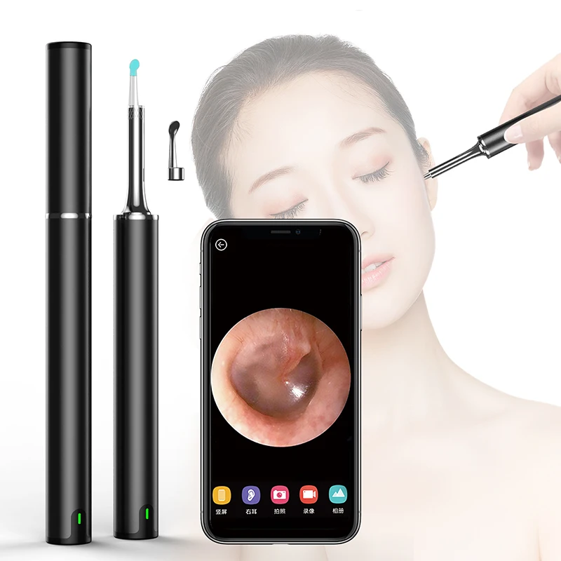 2022  Electric Earwax Removal Wifi Ear Cleaning Otoscope Camera