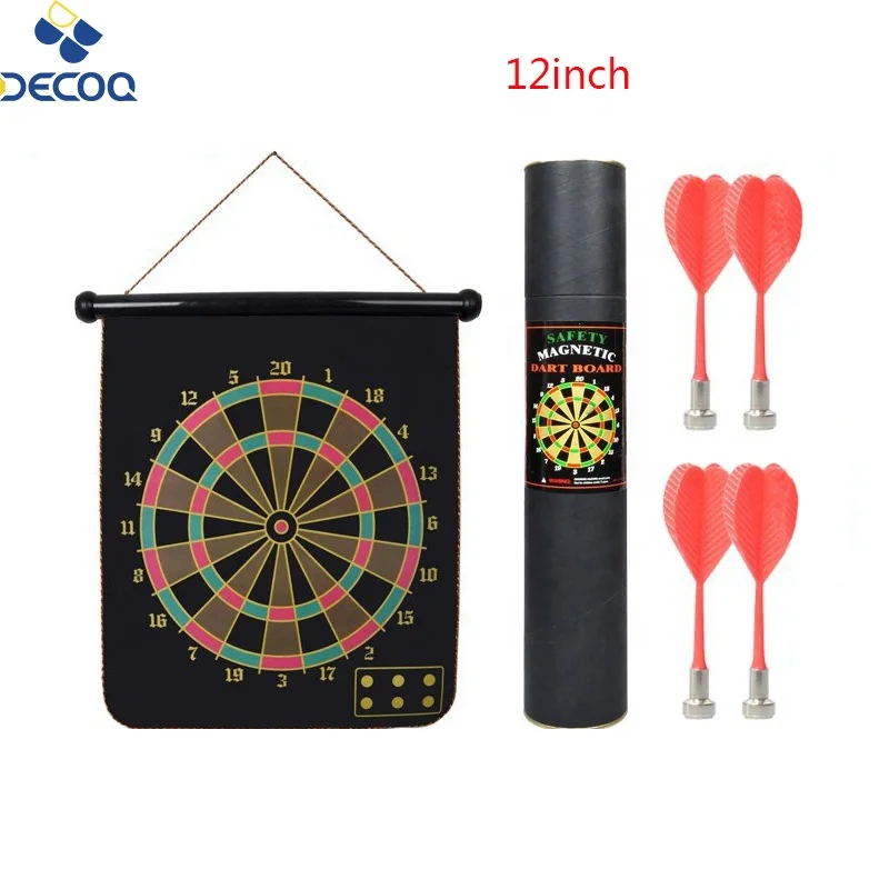 high quality darts target toys oem custom magnetic indoor kids shooting game dartboard
