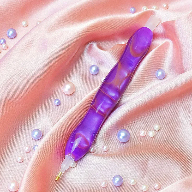 VANCY ARTS Diamond Painting Drill Pen, Point Drill Pen Spiral Cute Diamond Painting Tools for Nail Art DIY Decoration