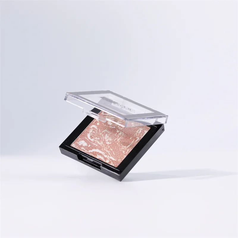 Vegan Cosmetics Highlight Powder Shimmer Private Label Face Highlighter Makeup Bronzer Contour Highlighter Palette
