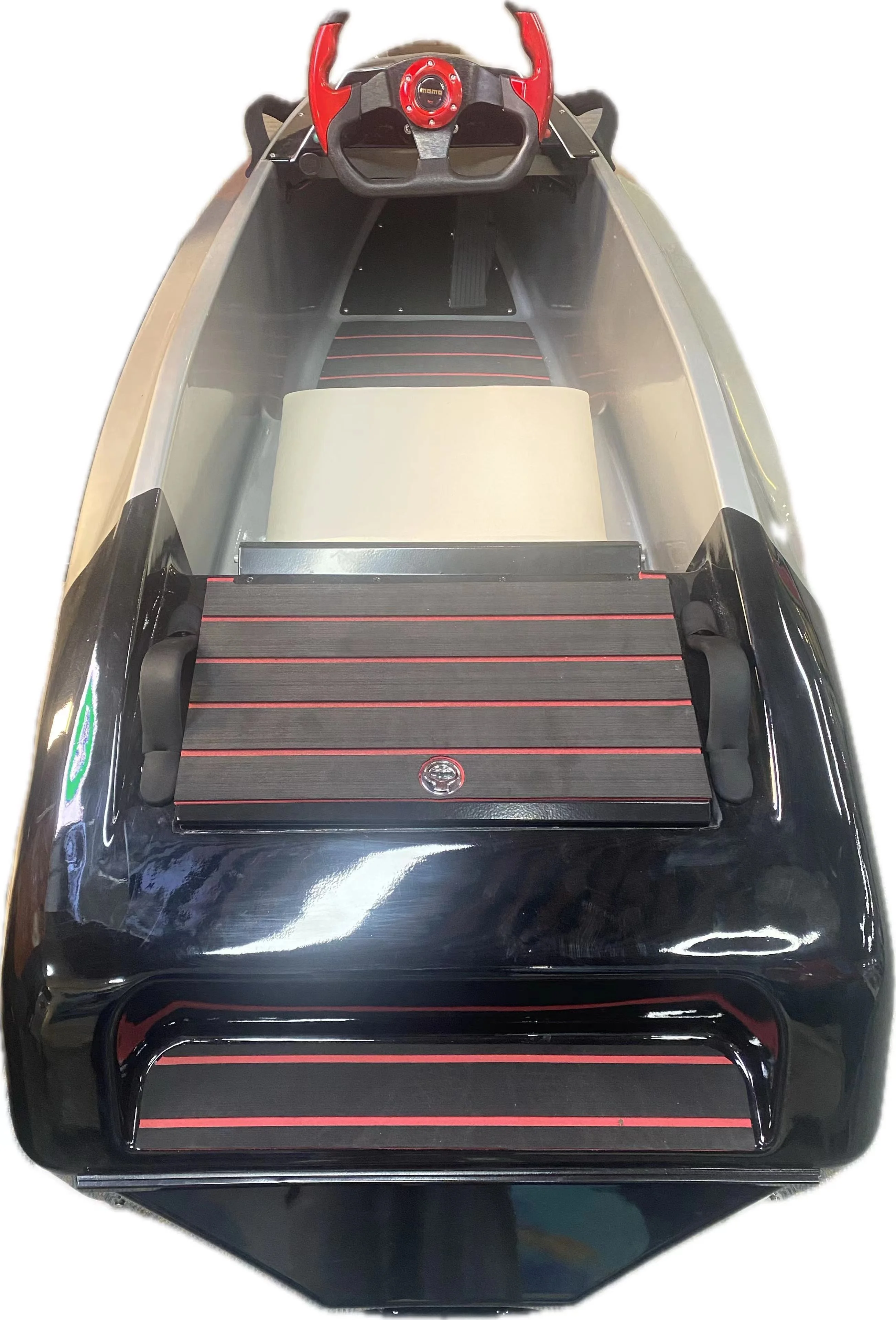 Mini Racing Jet Boat Rental Kit Personal Track-Friendly Go Kart on Water Tiny Rowing Boats