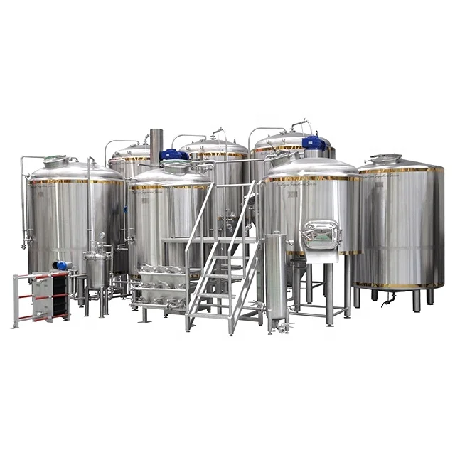 1000lts brewhouse 3-vessel turnkey micro brewery equipment automated steam beer brewing system fermenter for sale Australia