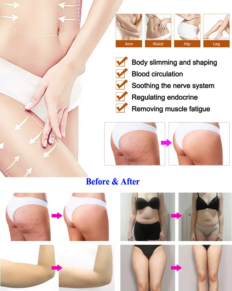 Au-800SA Standing 2 in 1 Russian Waves Electro Muscle Stimulator with High Frequency G5 Vibration Massage Equipment