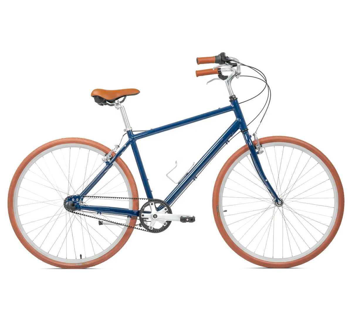 2024 fashion design mens city bike 700c vintage alloy bicycle cheap made in China 3 speed city bicycle for sale