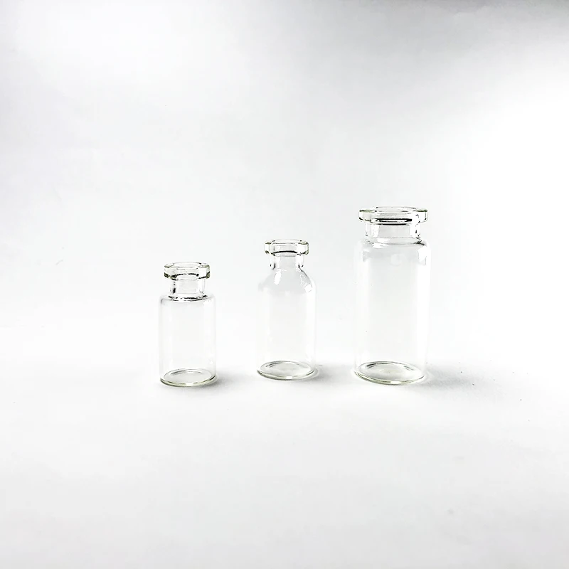 Customized Amber Or Clear Vials For 30ml Medical Use Injection Glass Vials With Different Size