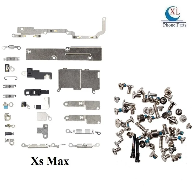 Replacement Full Set inner Spare Small Metal Parts Holder Bracket for iPhone 11 12 13 14 Pro Max 12 13 Mini 14 Plus with Screw