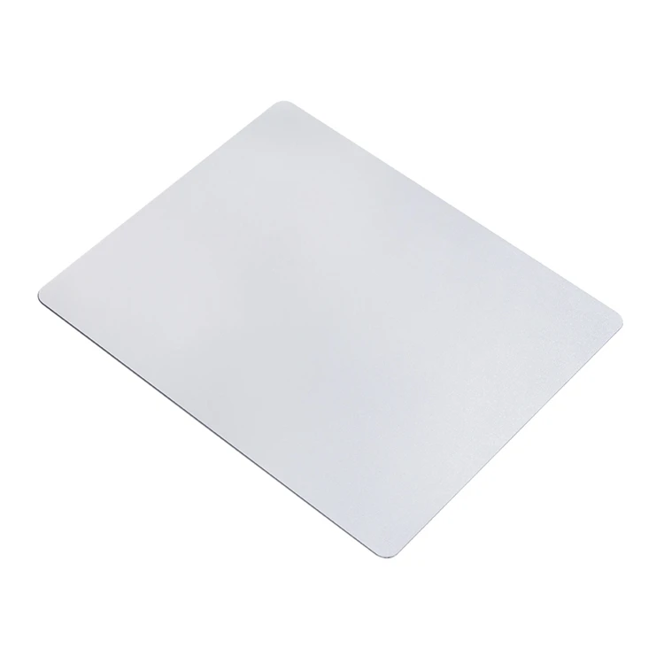Double Sided Waterproof Metal Aluminium Hard Gaming Mouse Pad Wholesale