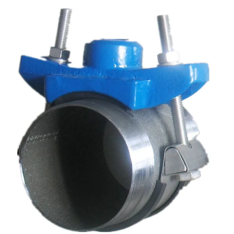 China Factory Ductile-Stainless Steel Band Saddle Clamp for PVC/PE/PPR Pipe
