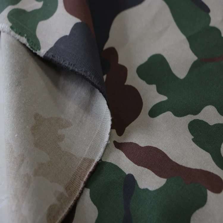 CVC 65/35 twill camo fabric for Nepal BT-285