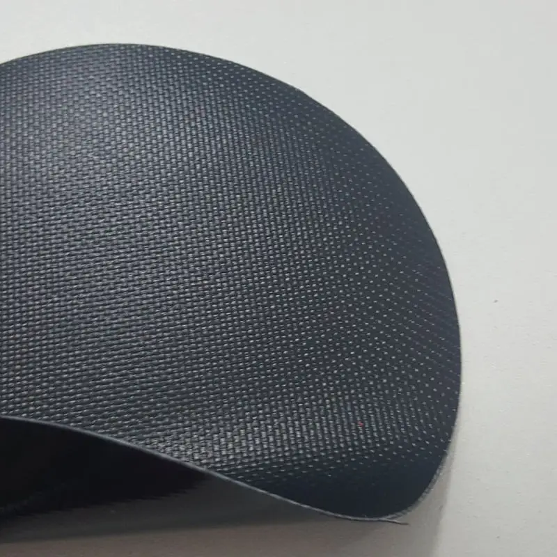 740gsm Black pvc coated tarp for tent&truck cover