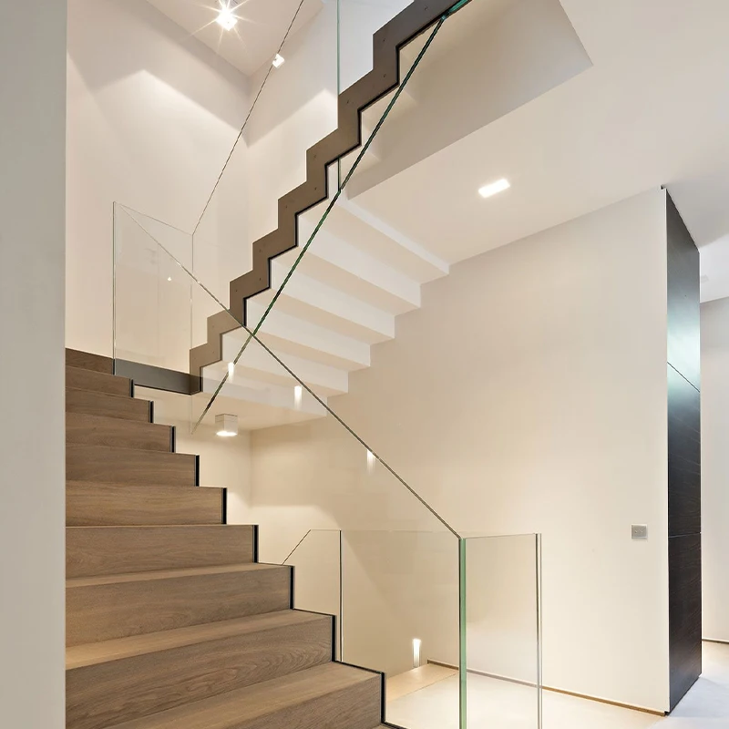 customization hot seller handrail glass hand railing design for stairs