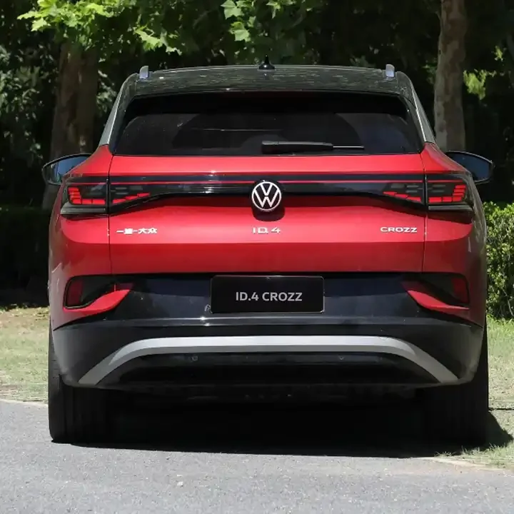 2024 Новое поступление новые электромобили Volkswagen ID4 VW CROZZ PURE + 5 двери мест 204 Hp EV SUV 4-колесный электромобиль для продажи