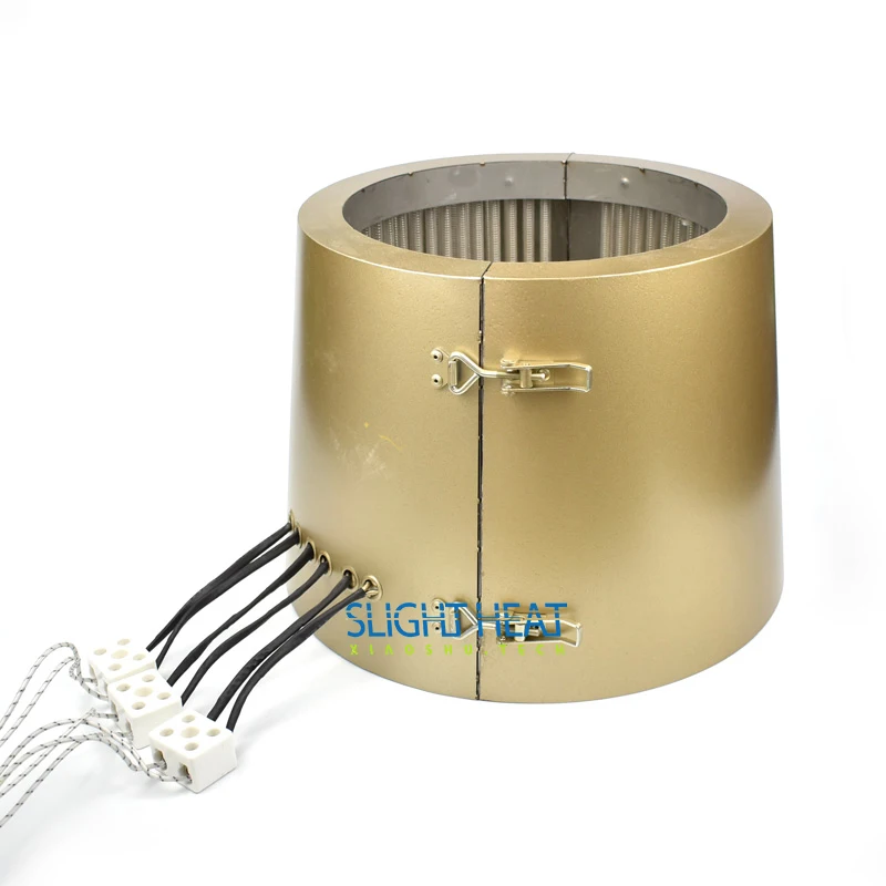 Slight heat 2000w injection machine nano farinfrared band heater for plastics injection molding with ceramic block