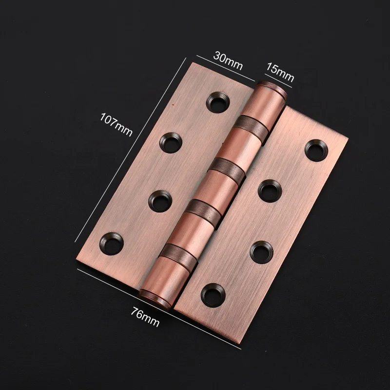 Popular 4 Inch stainless steel Door Hinge Flat Head Furniture Hinge