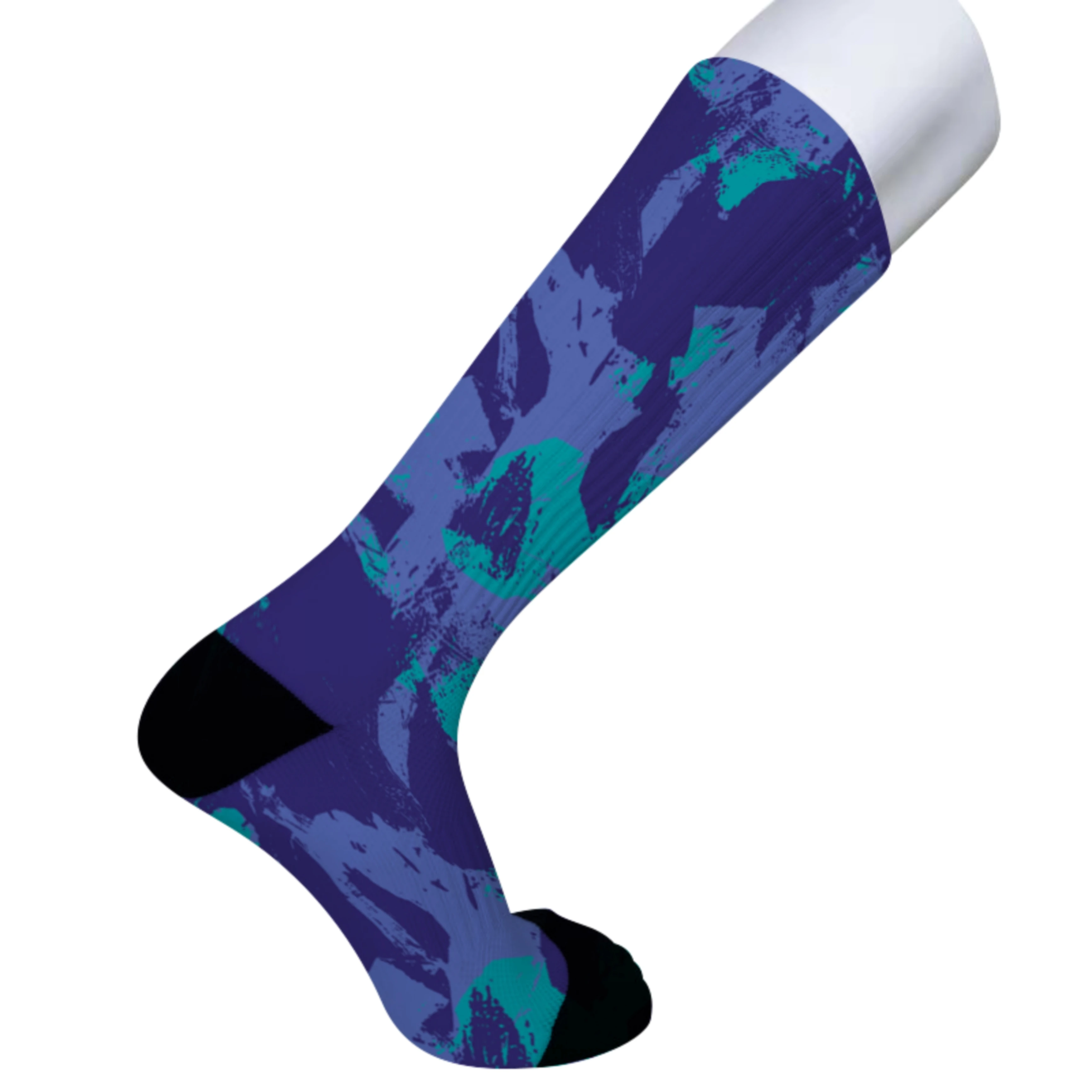 
Made-in-China high quality breathable non-slip fashion printed socks for men custom design sublimation 