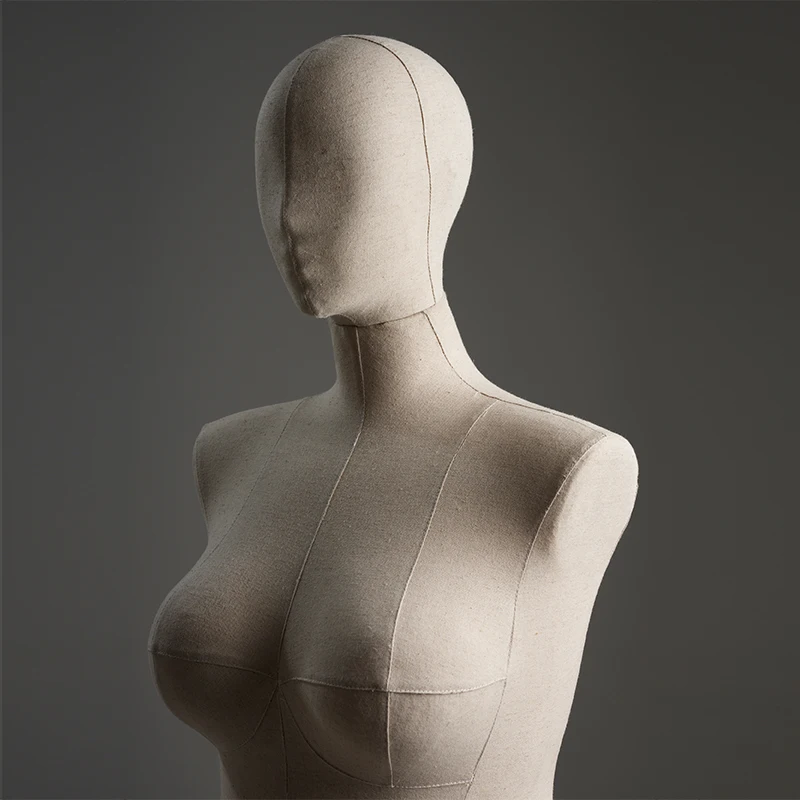 SL  Plus Size Female Mannequin Fat Woman Dummy for Display Fabric Mannequin Doll Plus Size Model Dress Foam Mannequins for Sale