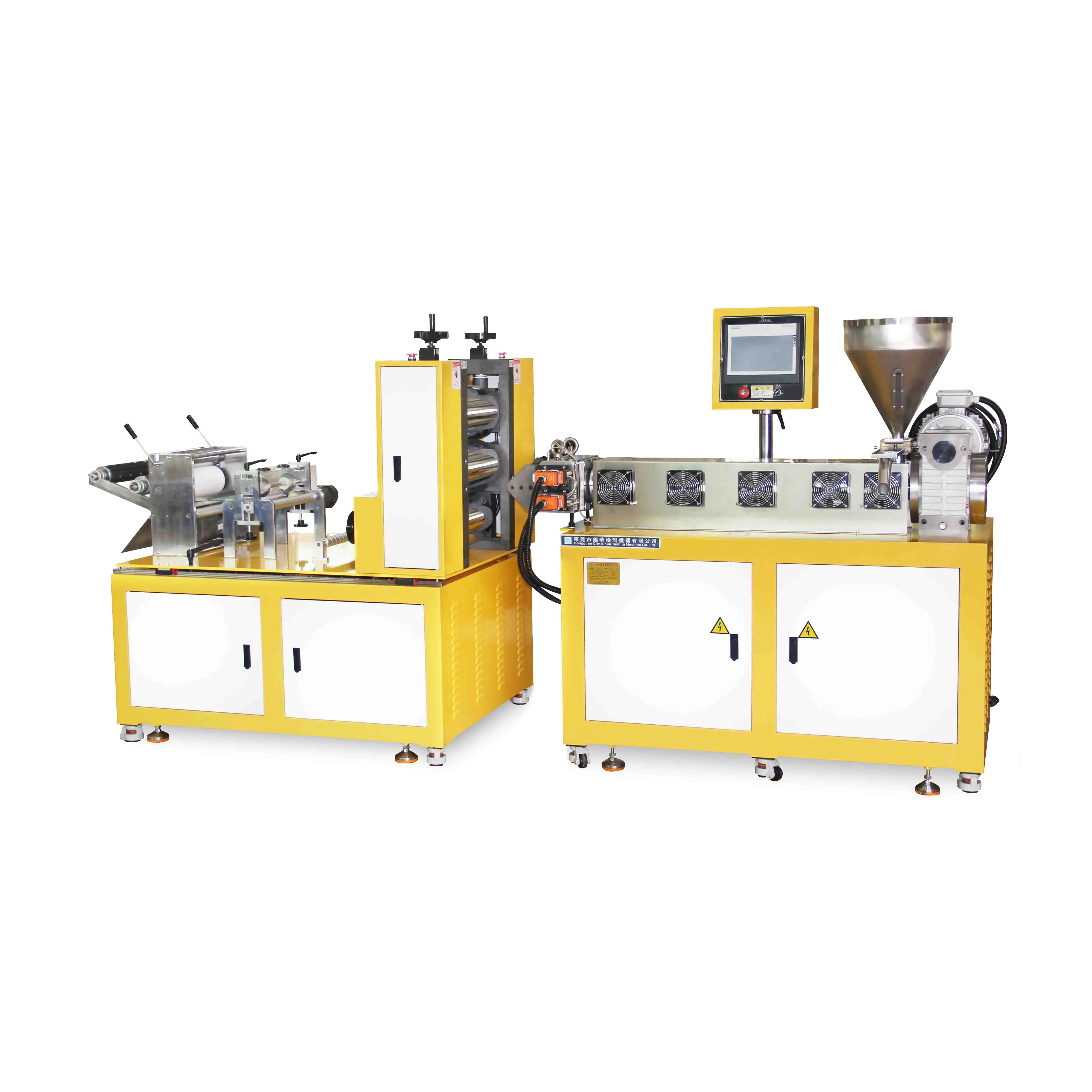 Lab PE Cast Stretch Film Machine/Mini Plastic Extruder Machinery