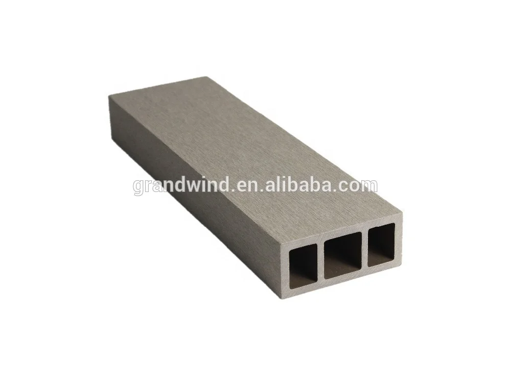 WPC louver tube for garden pergola