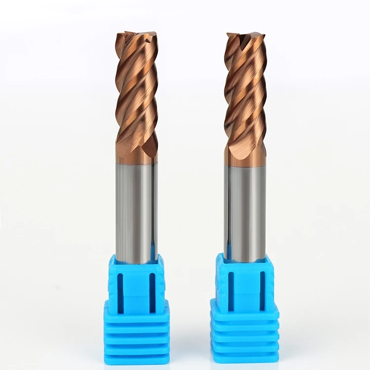 Factory Price Wholesale High Quality  Endmills Corner Radius Milling Cutter Solid Carbide End Mill