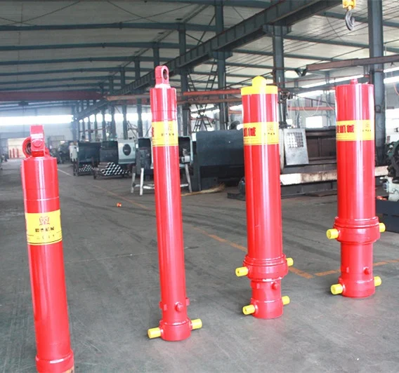 dump truck telescopic hydraulic cylinder excavator hydraulic ram