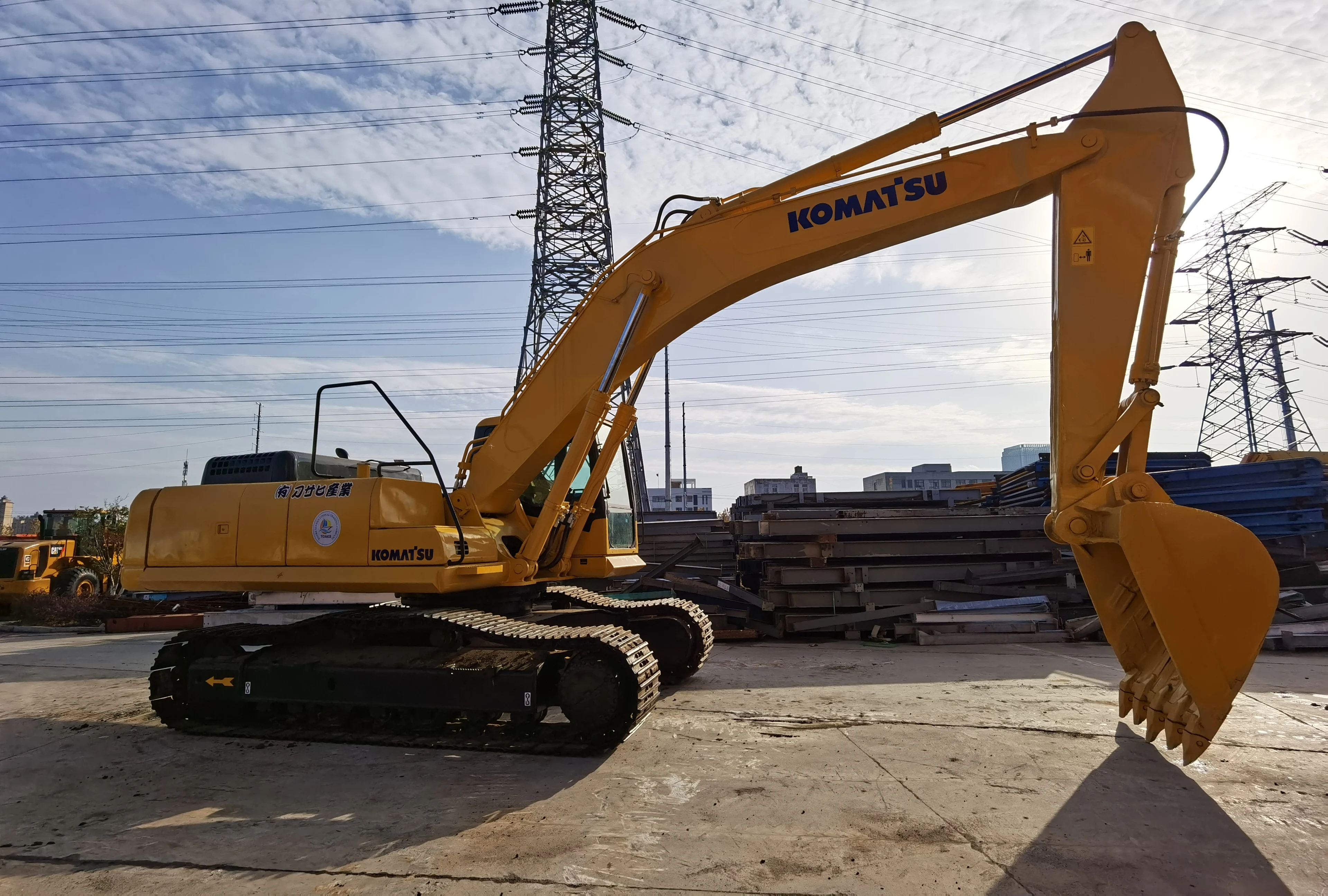 Komatsu PC350 Многофункциональный экскаватор Универсальный мощность двигателя 184 кВт Бесплатная доставка