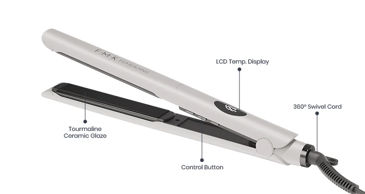 High Quality Titanium Hair Straightener Infrared Hair Flat Straightener With Custom Logo Nano Titanium Technology Slim Styler