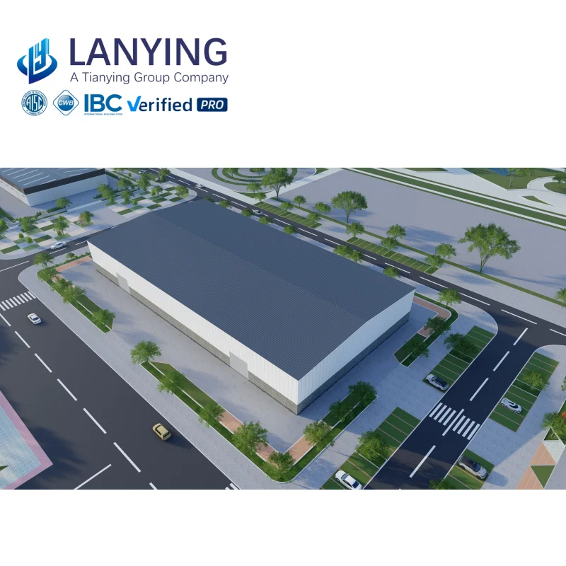 High Quality Arch Easy Installation Steel Structure Aircraft Hangar