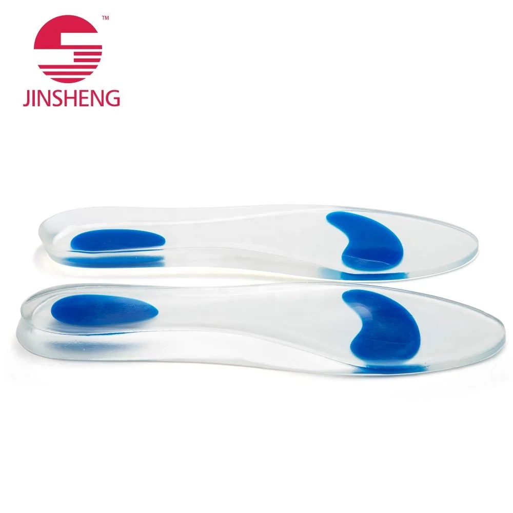 Gel Insoles Plantar Fasciitis Adhesive Heel Pads and Fit Pain Relief Insoles Work Insoles Wholesale Gel Cushioning Heel Cups