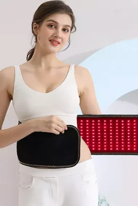 High quality Weight Loss Pain Relief Waist Slimming Infrared 635nm 860nm Red Light Therapy belt wrap