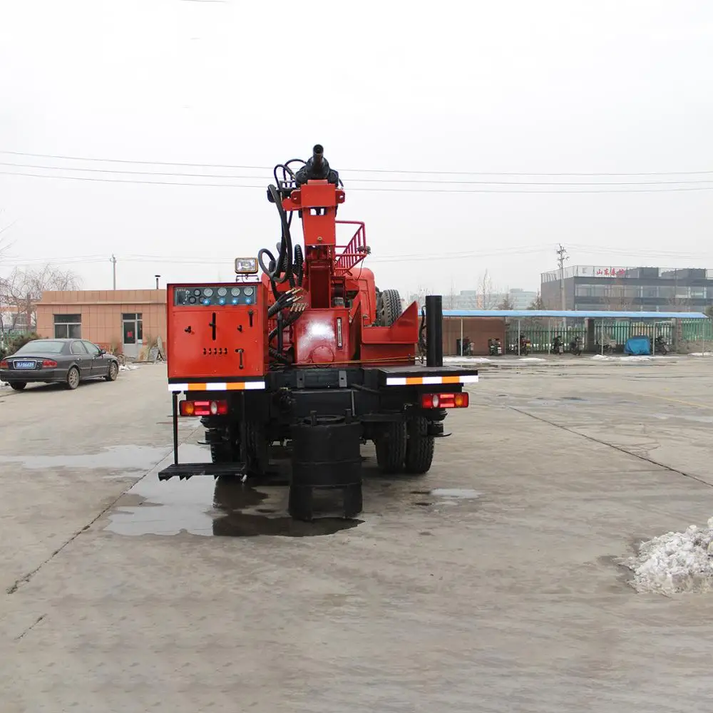 Used 600m truck mounted deep borehole water well drilling rig machine for sale