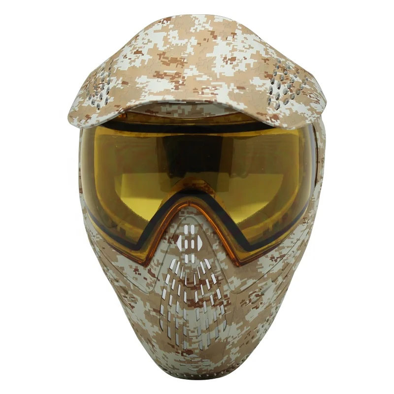 Paintball Lenses with Visor Various Camo Colors