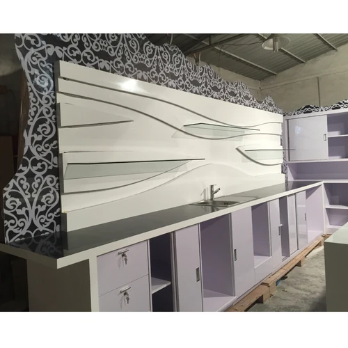 Translucent Stone Flower Pattern LED Foldable Bar Counter Hot Sale Onyx Bar Counter Set