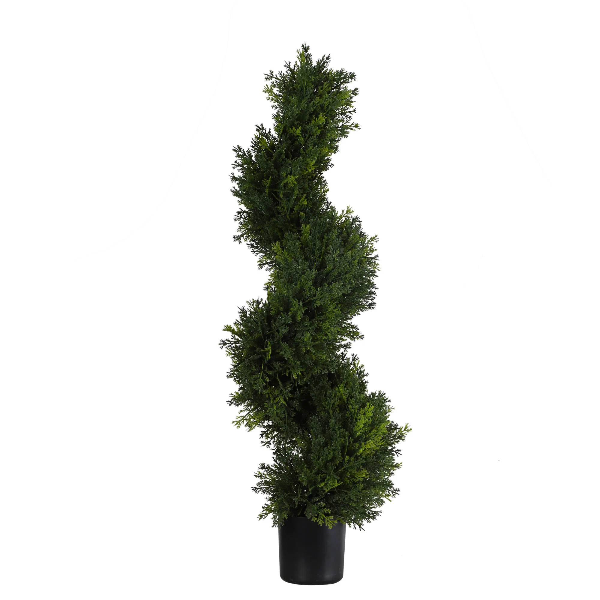 Garden Ornaments faux Cypress spiral tree Garden Landscaping Christmas Spiral Tree artificial plant topiary tree Decor For home