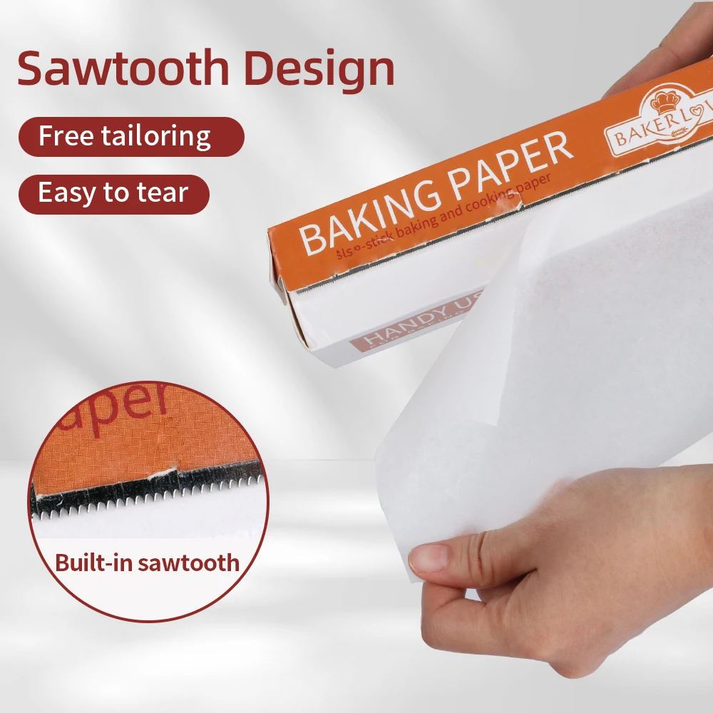 Factory Food Grade Greaseproof Double Sided Silicone Oil Paper Baking Paper For Cooking Custom Size High Temperature Paper