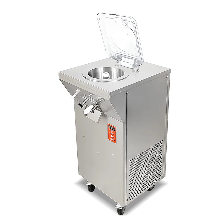 Industrial batch freezer ice cream gelato making machine/all in one italian hard milk ice cream machine price