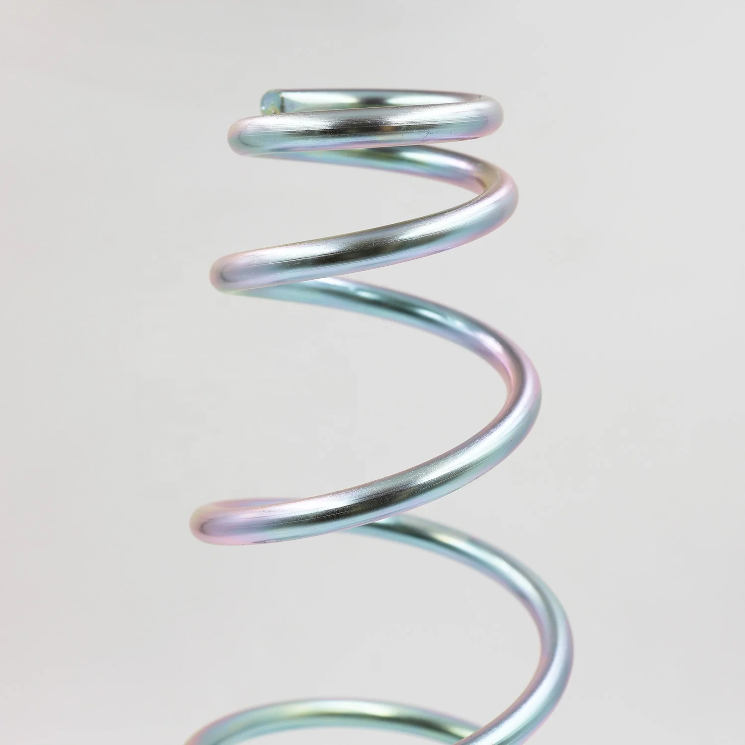 Color Zinc 6.0mm Tower Shape Compression Floor Spring