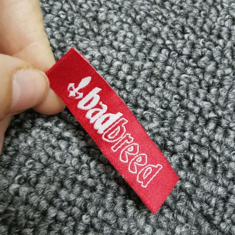 
Factory Wholesale Customized Woven Label Garment Accessories Clothing Label 