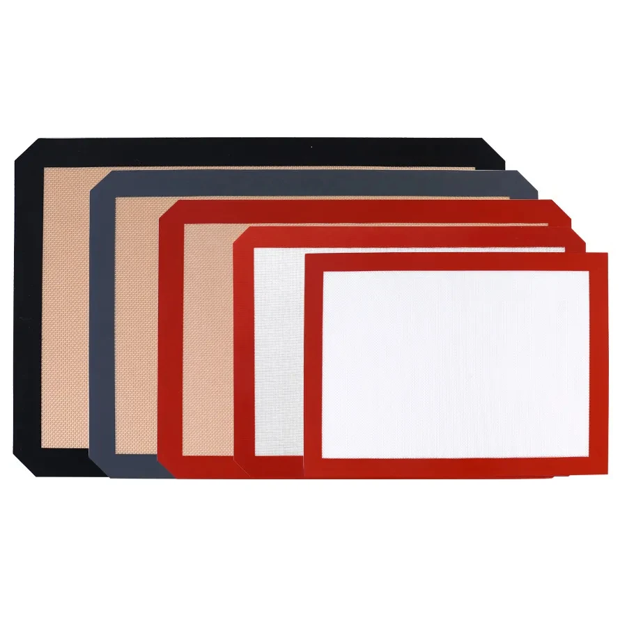 Silicone Baking Mat for Cookie Sheet - Non Stick - Professional Grade Liner Dough Mat Bbq Grill Mat Pad Baking Sheet Oven