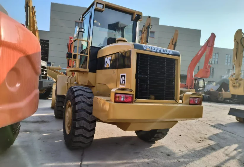 Высокоэффективная подержанная техника USA cat 980G Колесный погрузчик гусеничная в Шанхае CAT Подержанные колесные погрузчики