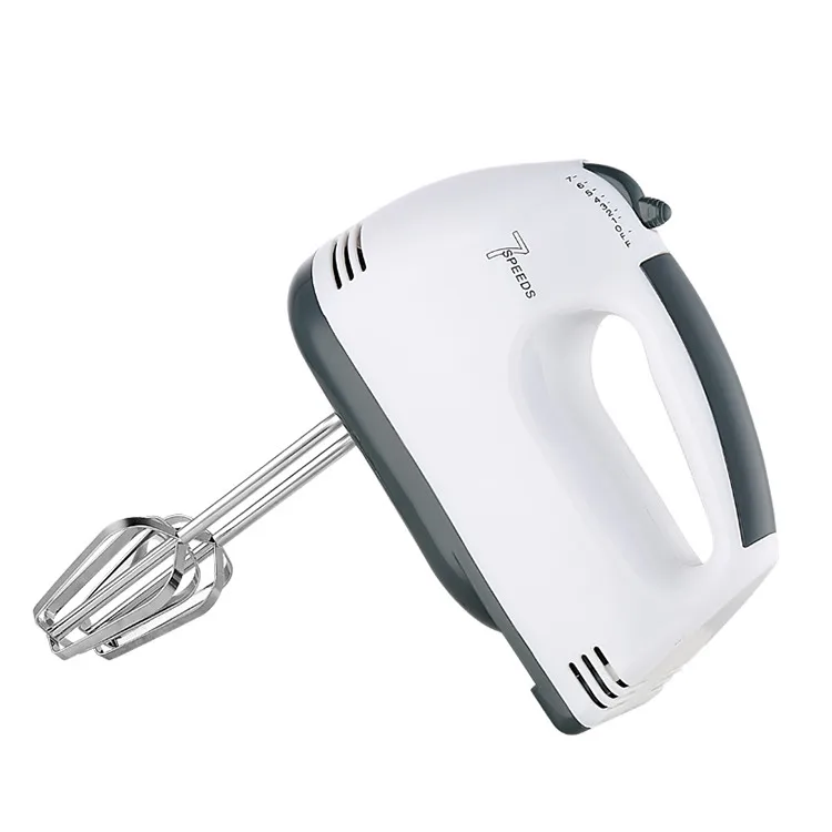 Hot sale  portable 7 speed stainless steel  egg electric cake bitter handmixer